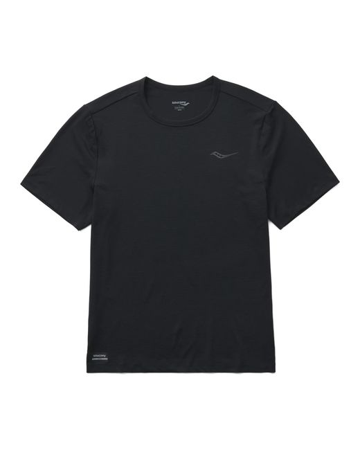 Saucony Black Endorphin Short Sleeve for men
