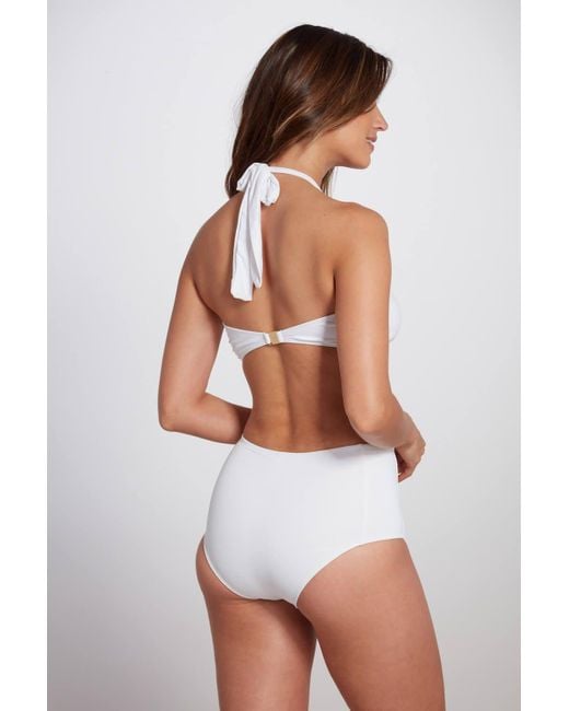 White strapless best sale bathing suit top