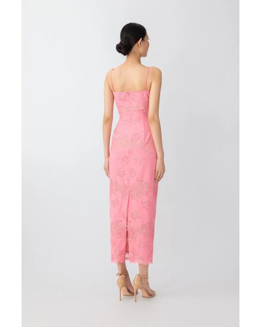 SAU LEE Pink Sinead Dress