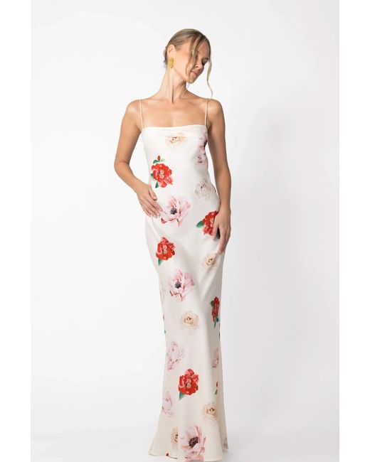 SAU LEE White Elba Dress