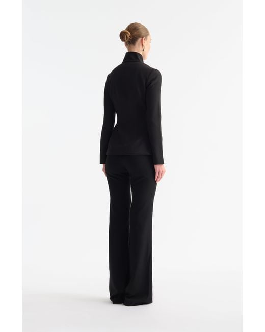 SAU LEE Black Filip Tang Blazer