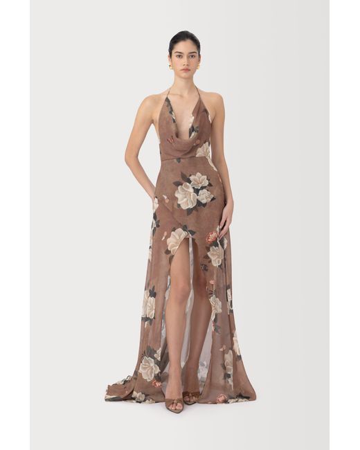 SAU LEE Natural Cairo Maxi Dress