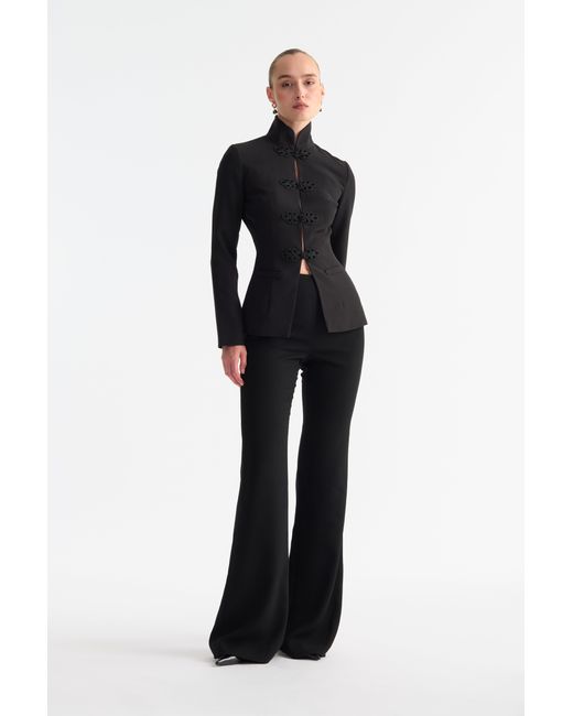 SAU LEE Black Filip Tang Blazer