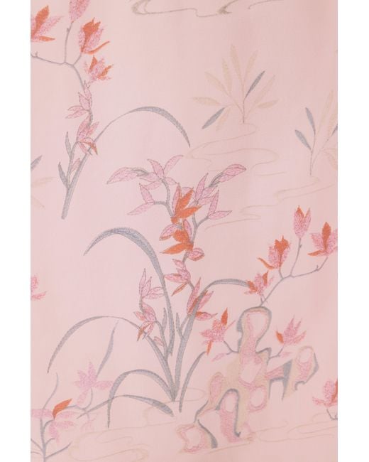SAU LEE Pink Nikita Dress