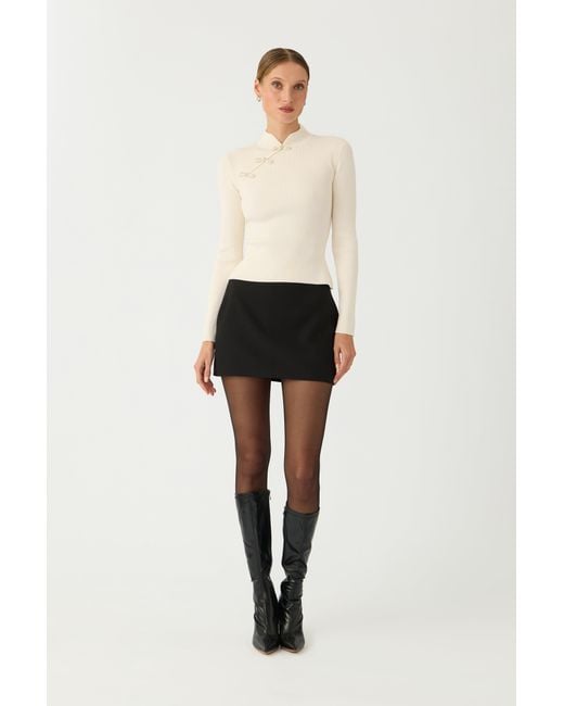 SAU LEE Multicolor Petar Knit Top