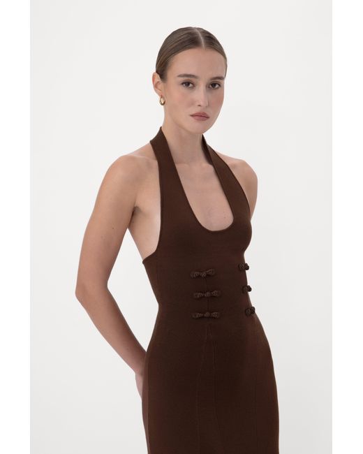 SAU LEE Multicolor Nima Knit Dress