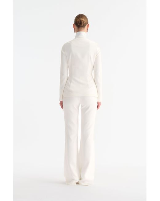SAU LEE White Filip Tang Blazer
