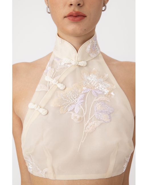 SAU LEE Natural Valentina Top