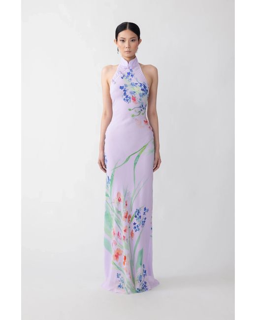 SAU LEE Multicolor Gillian Floral Dress