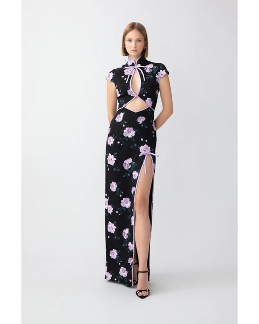 SAU LEE White Beatrix Dress