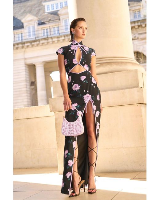 SAU LEE White Beatrix Dress