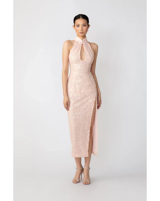 SAU LEE White Orion Dress