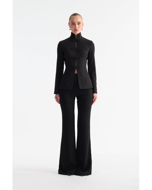 SAU LEE Black Filip Tang Blazer