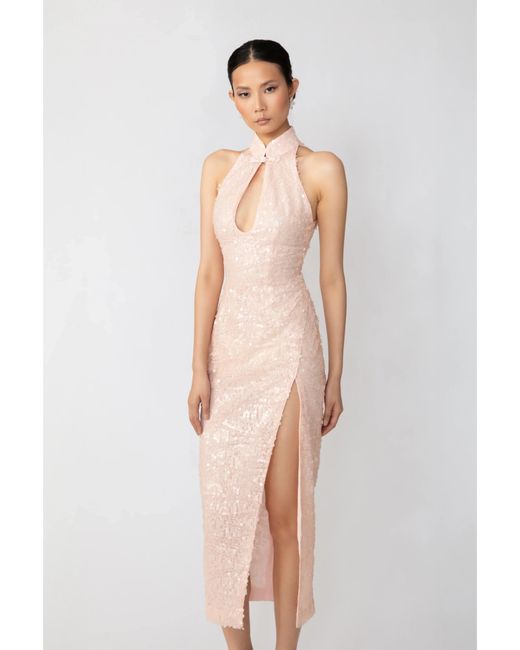 SAU LEE White Orion Dress