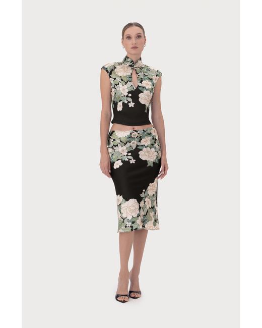 SAU LEE Multicolor Dara Top