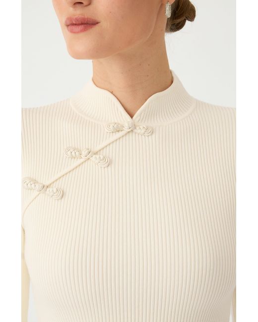 SAU LEE Multicolor Petar Knit Top