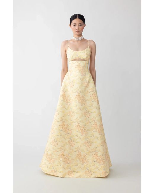 SAU LEE Natural Marie Gown