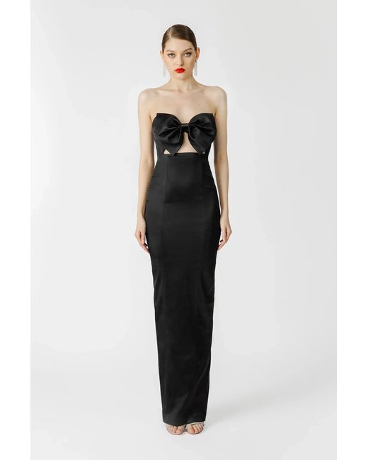 SAU LEE Multicolor Esther Strapless Gown