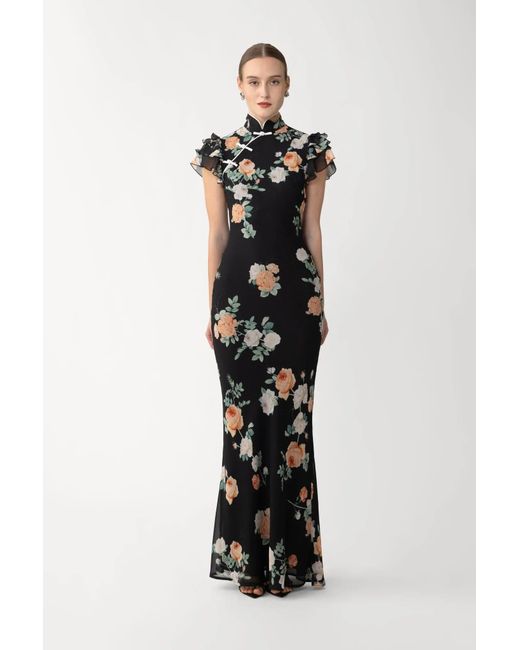 SAU LEE Multicolor Stella Maxi Dress