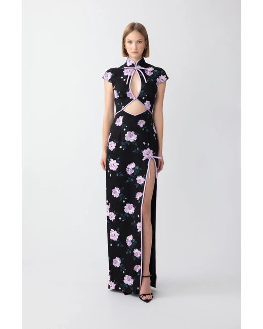 SAU LEE White Beatrix Dress