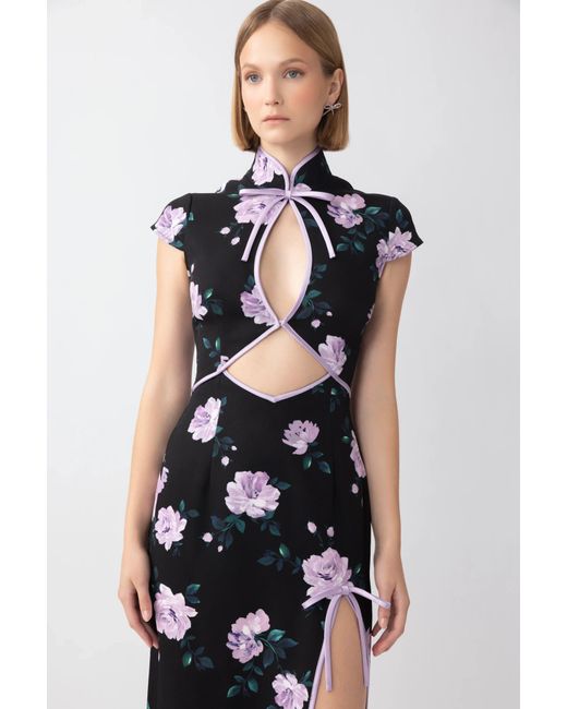 SAU LEE White Beatrix Dress