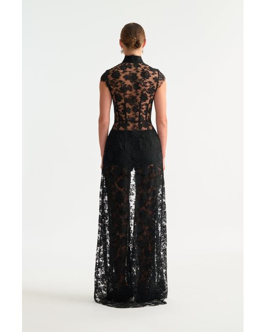 SAU LEE Multicolor Saphina Lace Pant