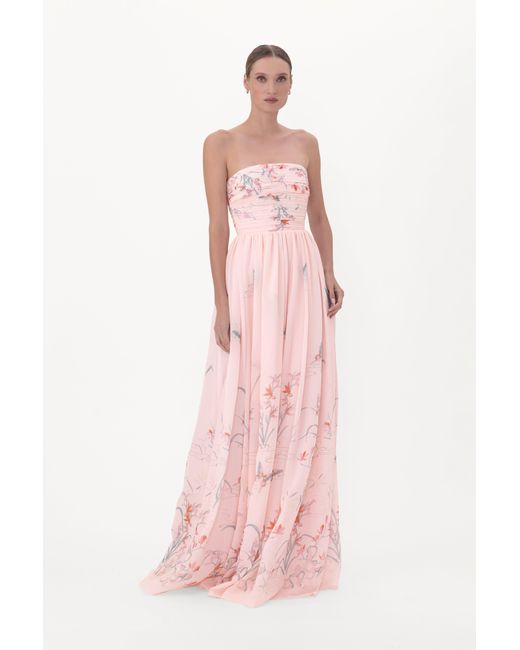 SAU LEE Brown Camille Dress