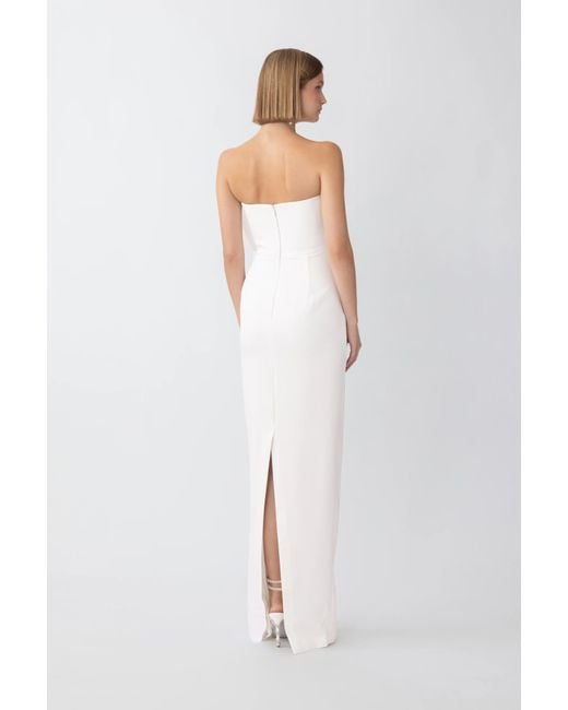 SAU LEE White Eleanor Gown
