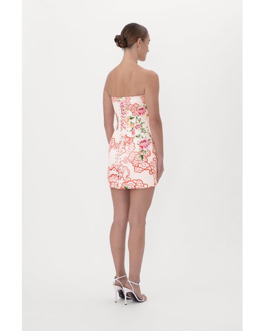 SAU LEE Multicolor Aimee Mini Dress
