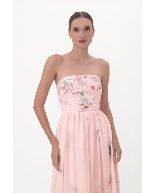 SAU LEE Brown Camille Dress