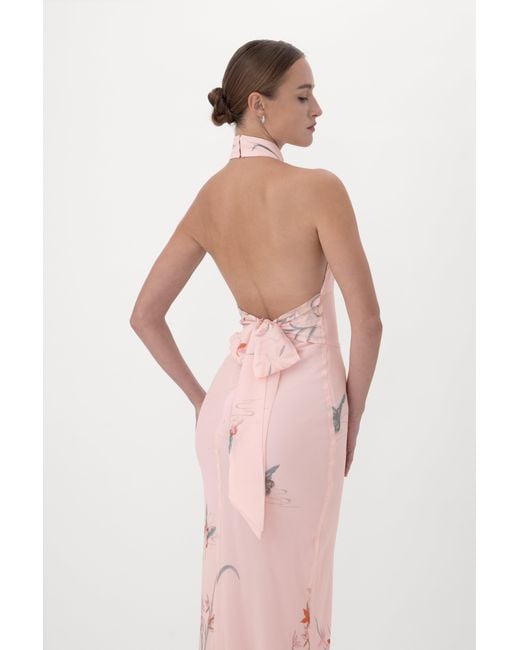 SAU LEE Pink Nikita Dress