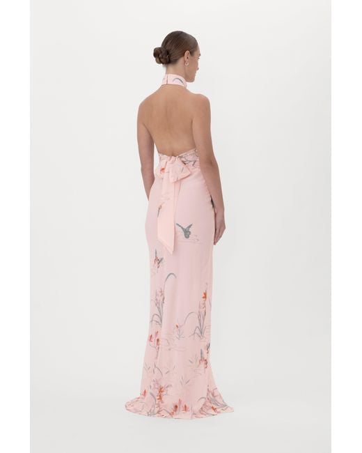 SAU LEE Pink Nikita Dress