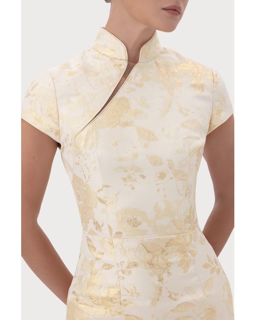 SAU LEE Multicolor Kiana Jacquard Mini Dress
