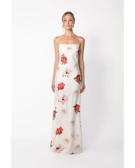 SAU LEE White Elba Dress