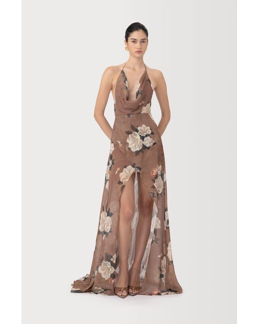 SAU LEE Natural Cairo Maxi Dress