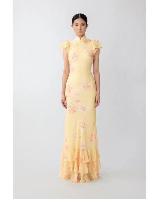 SAU LEE Multicolor Gemma Floral Dress