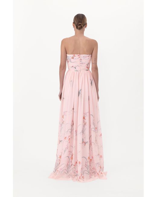 SAU LEE Brown Camille Dress