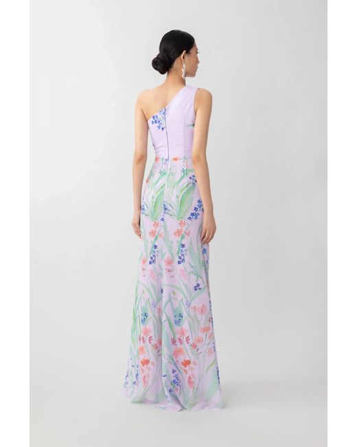 SAU LEE White Gwendolyn Dress