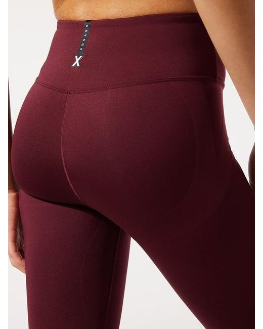 Savage X Red Locked & Lifted High-waist Leggings