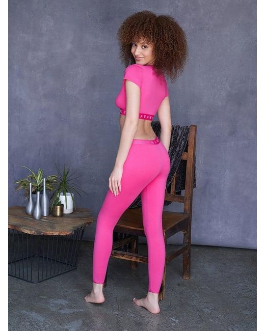 Savage X Pink Cotton Jersey Legging