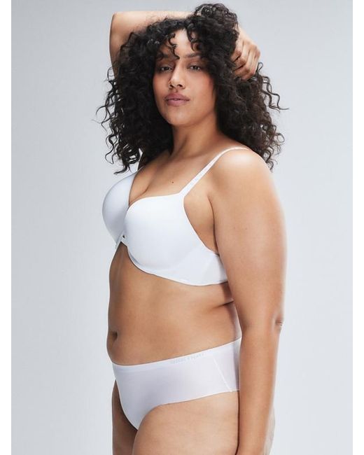 Savage X White New Microfiber No-show Hipster Panty