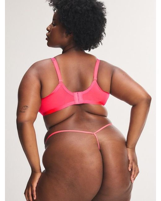 Savage X Red Sheer X Demi Spacer Bra