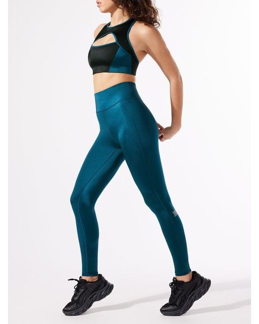 Savage X Blue Sky-hi Gloss Super High-waist Pocket Legging