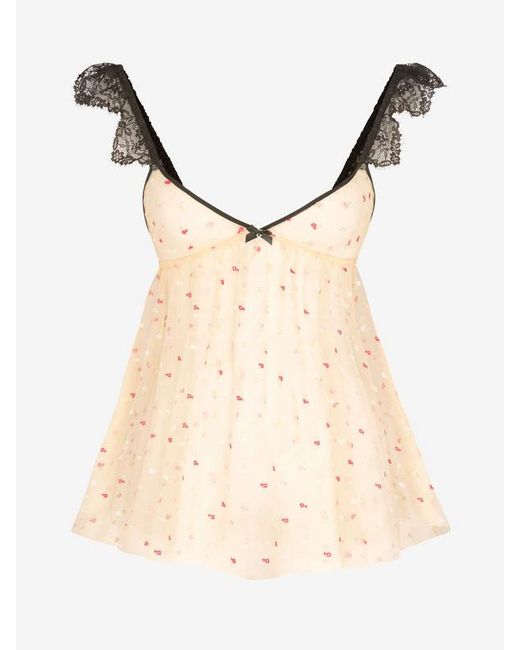 Savage X Natural Brash Blossoms Babydoll Slip