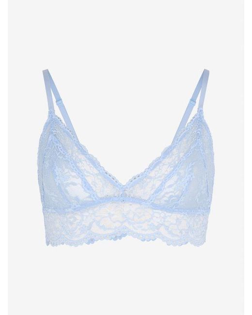 Savage X Blue Soft N' Savage Lace Bralette