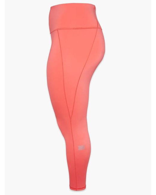 Savage X Red Sky-hi Logo Patch Super High-waist Pocket Legging