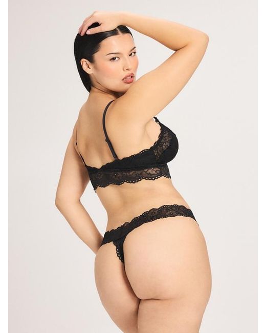 Savage X Black Soft N' Savage Lace Bralette
