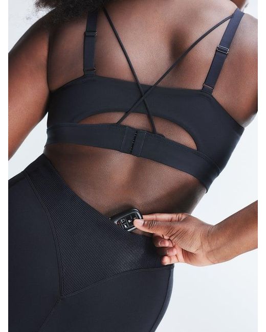 Savage X Black Curve Alert Medium-impact Sports Bra