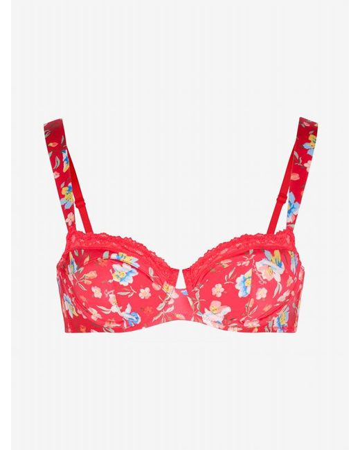 Savage X Red Monamour Unlined Low-cut Balconette Bra