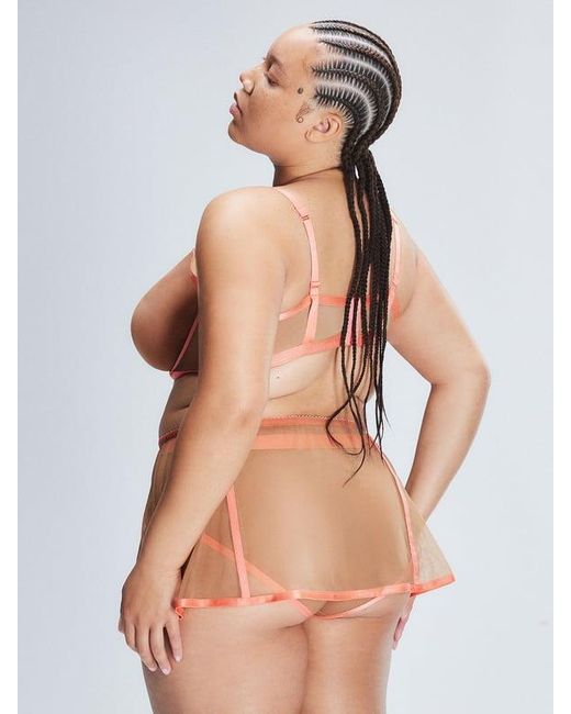 Savage X Multicolor Neon Nights Half Slip